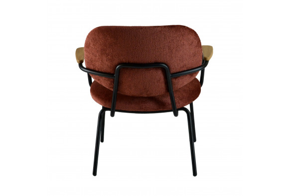 Fauteuil Clam Lounge accoudoirs (TISSUS CAT. B)