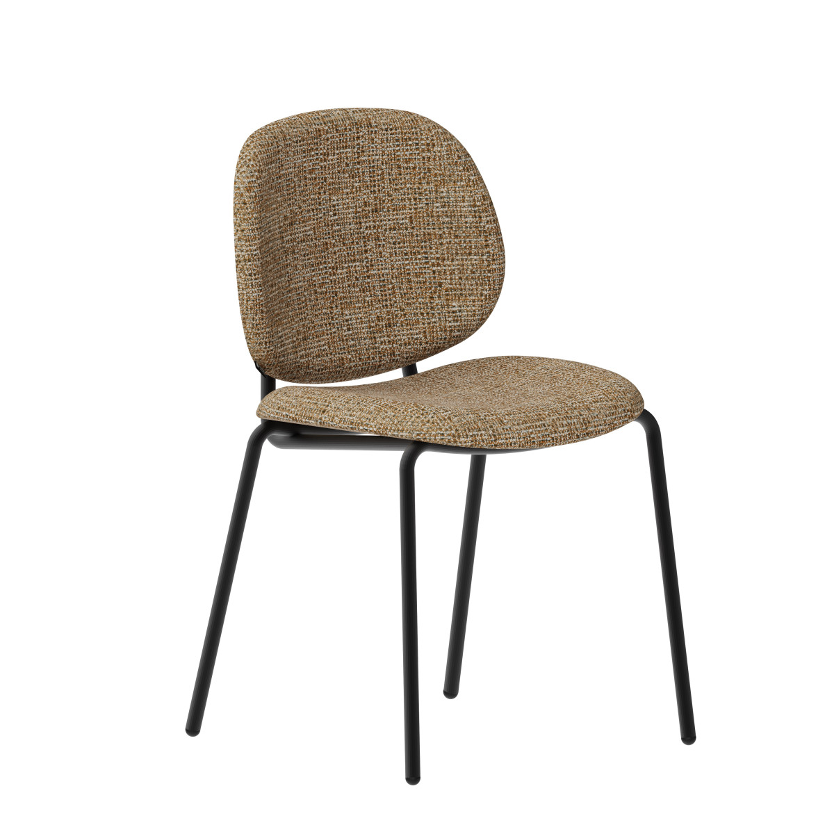 Chaise Clam accoudoirs