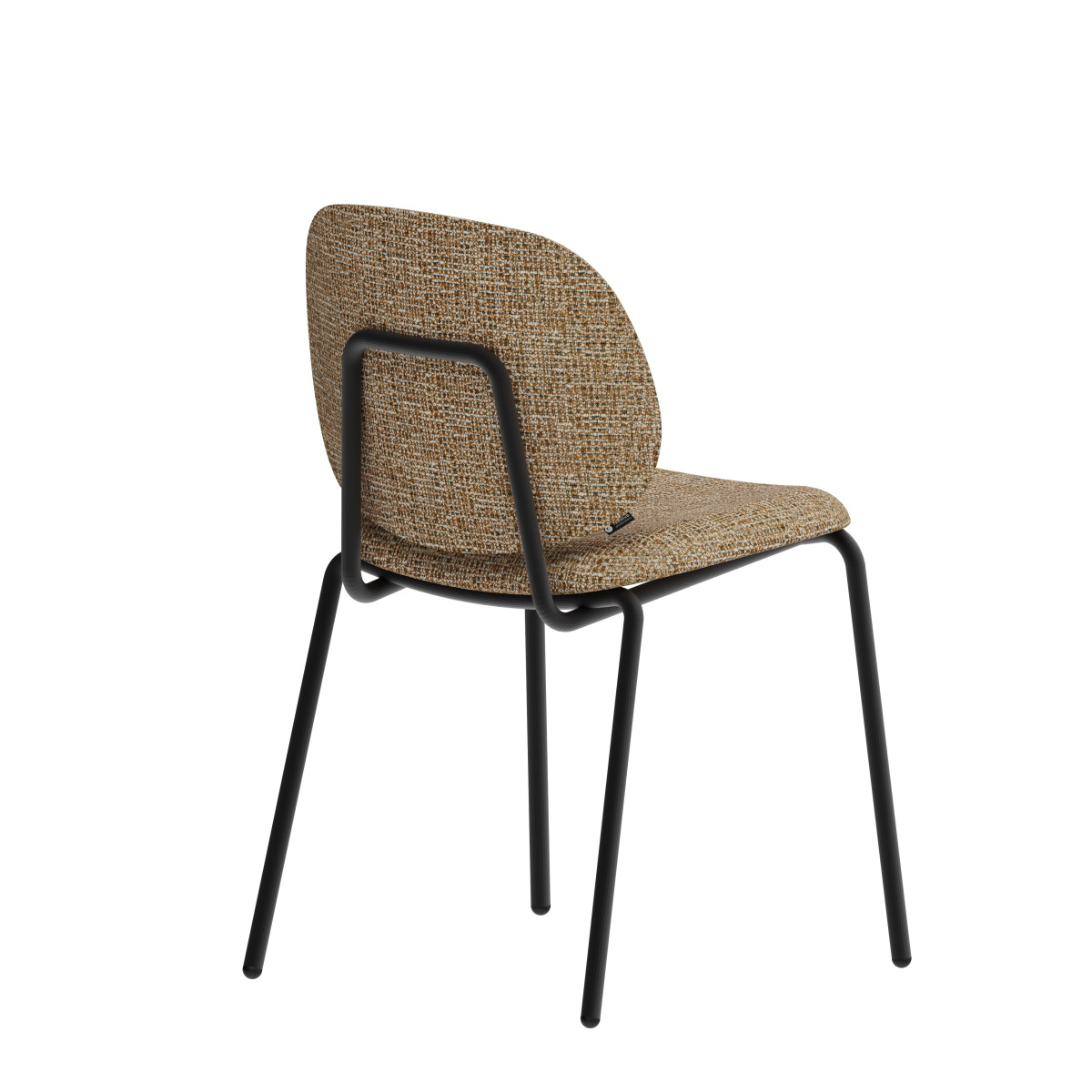 Chaise Clam accoudoirs