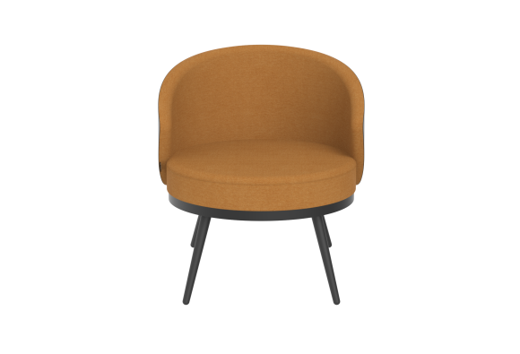 Fauteuil Lili Club - Bois de rose 1879